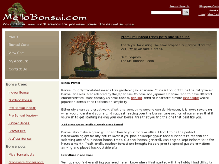 www.mellobonsai.com