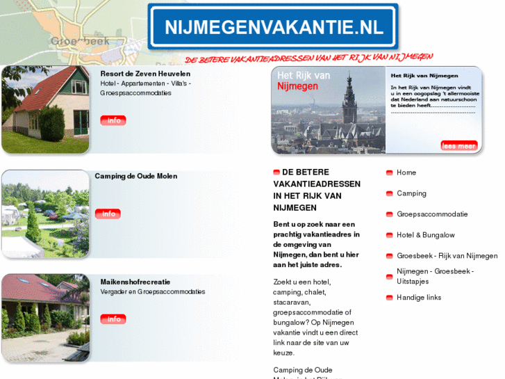 www.nijmegenvakantie.nl