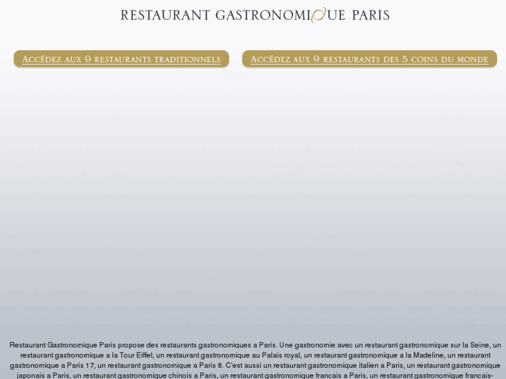 www.restaurant-gastronomique-paris.com