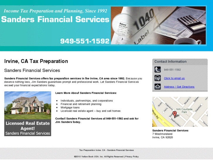 www.sandersfinancialservices.com