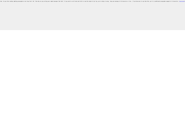 www.stopwritingramblingcommitmessages.com
