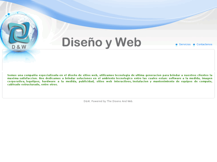 www.thedisenoandweb.com