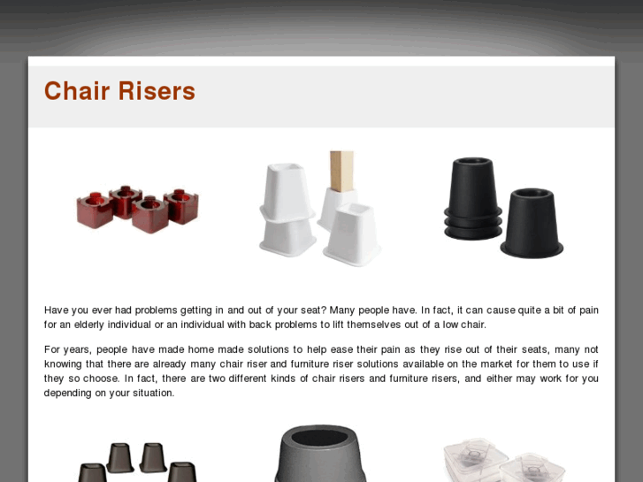 www.chairriser.com
