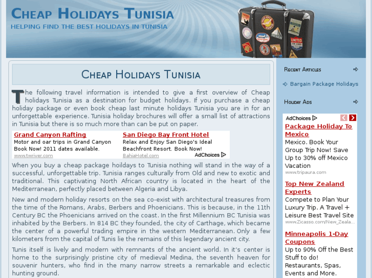 www.cheapholidaystunisia.com