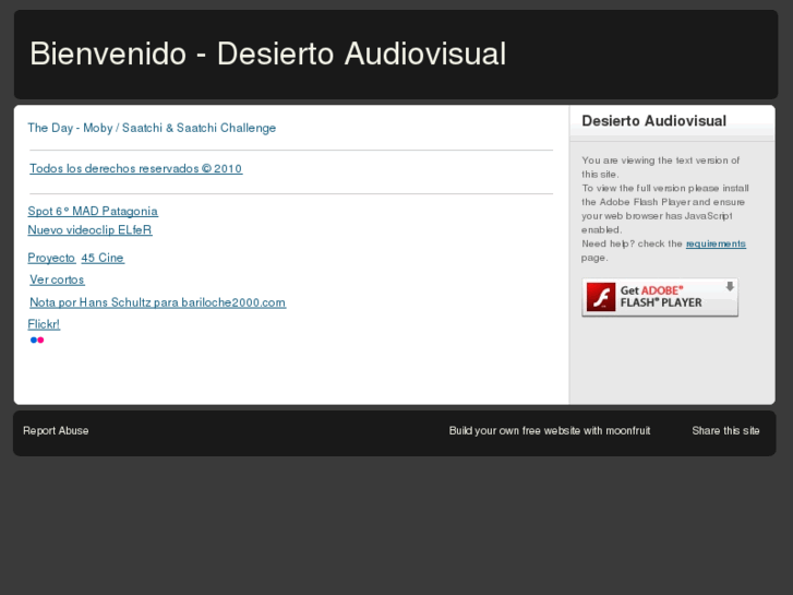 www.desiertoaudiovisual.com