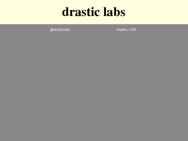 www.drasticlabs.com