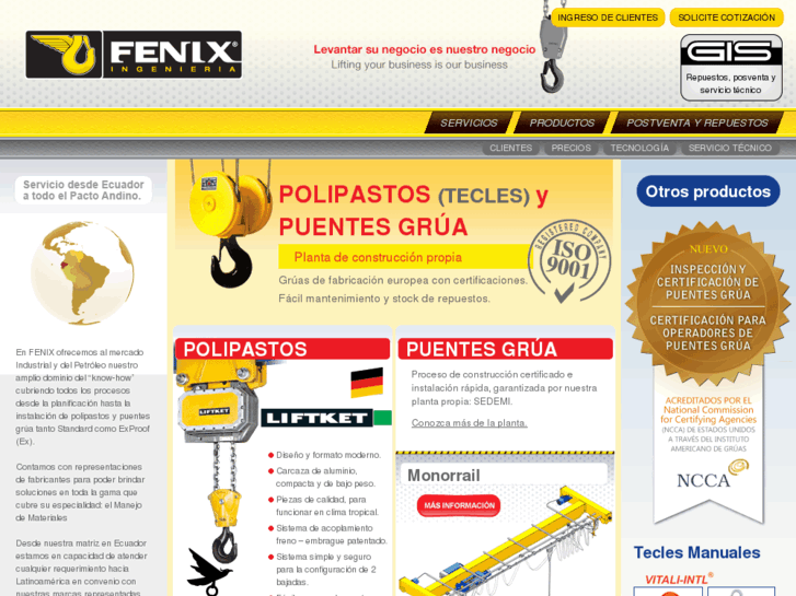 www.fenixcranes.com