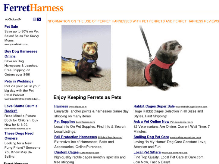 www.ferretharness.net