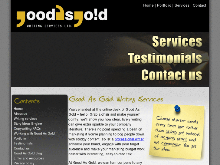 www.goodasgoldws.co.uk