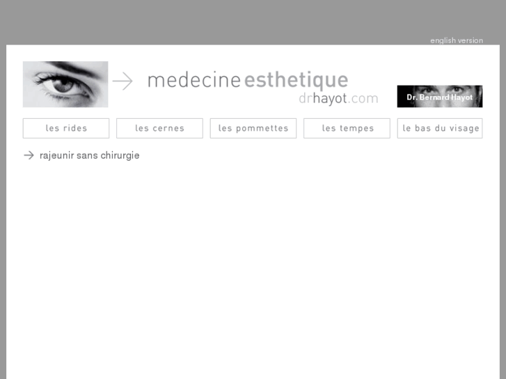 www.medecine-esthetique-drhayot.com