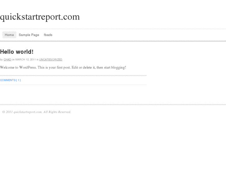 www.quickstartreport.com