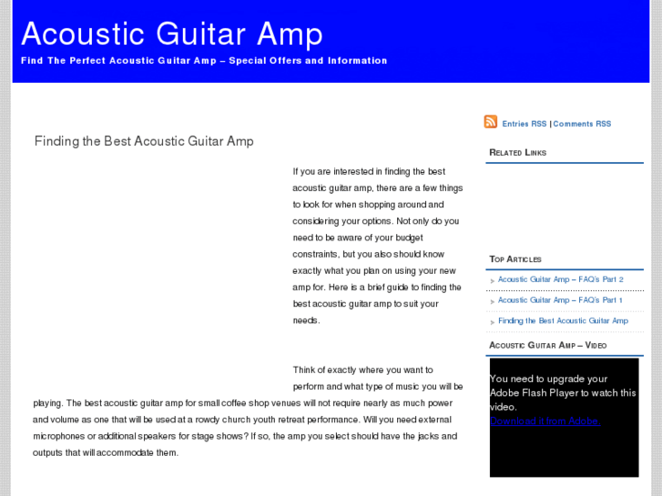 www.acousticguitaramp.org