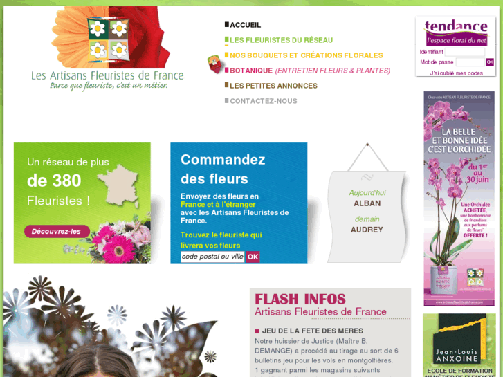 www.artisansfleuristesdefrance.com