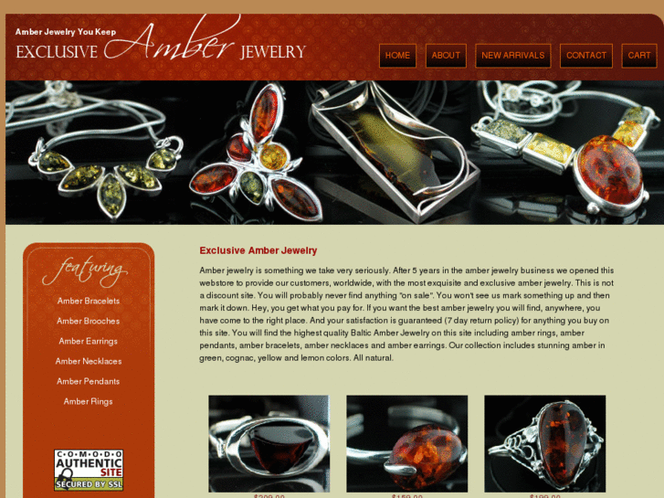 www.exclusiveamberjewelry.com