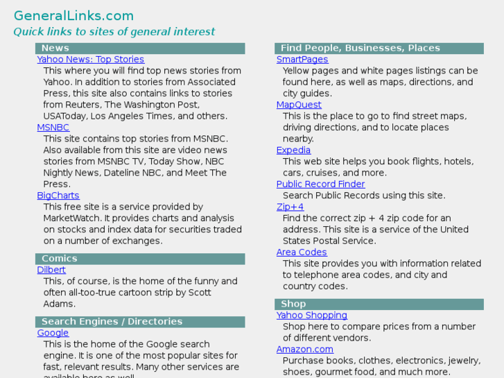 www.generallinks.com