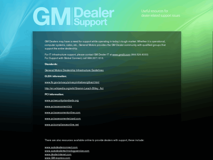 www.gmdealersupport.com