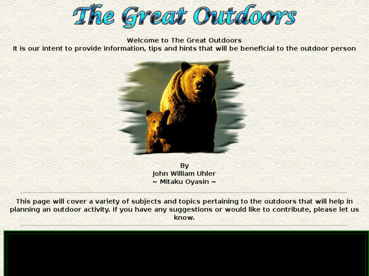 www.great-outdoors.net