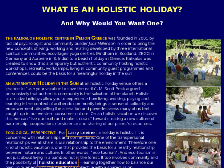 www.holistic-holidays.com