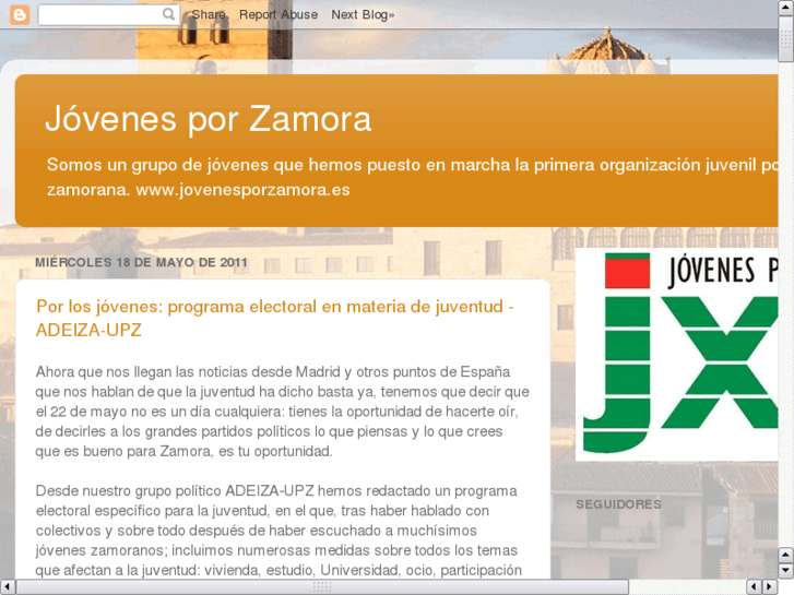 www.jovenesporzamora.es