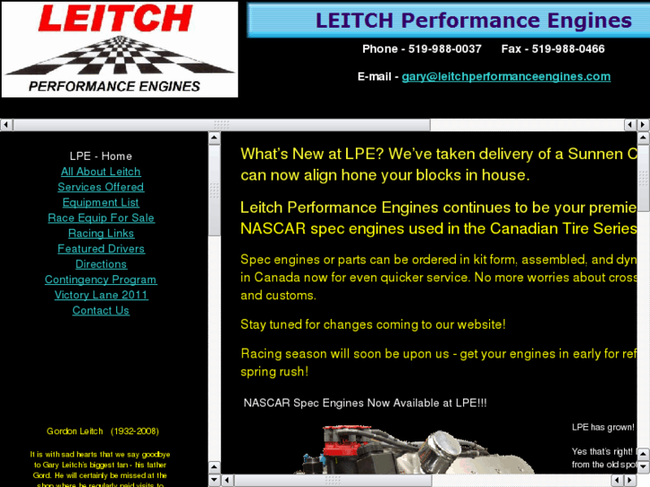 www.leitchperformanceengines.com