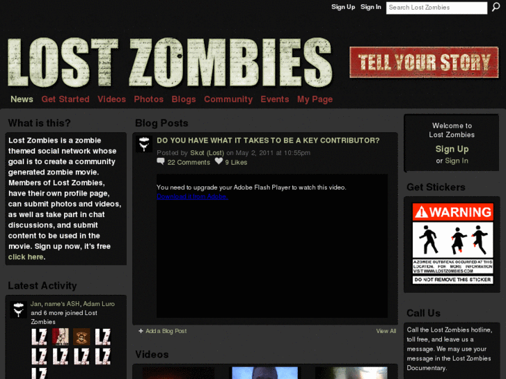 www.lostzombies.com