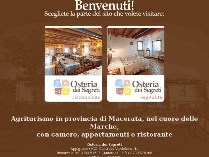 www.osteriadeisegreti.com