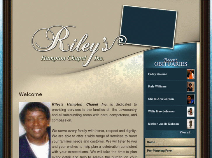 www.rileyhamptonchapel.com