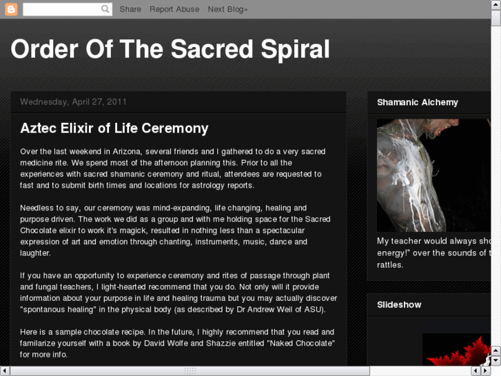 www.sacredspiral.org