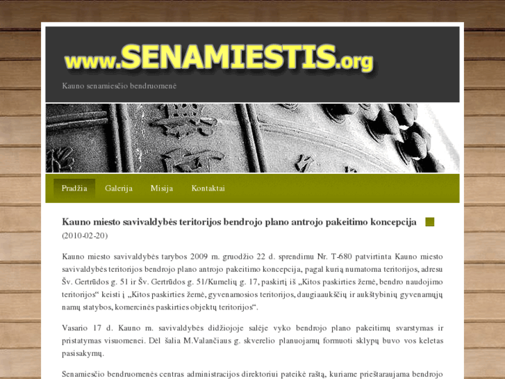 www.senamiestis.org