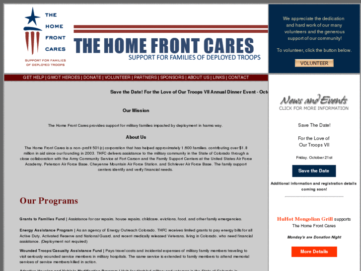 www.thehomefrontcares.org