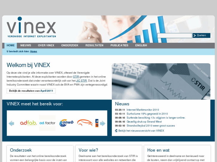 www.vinex.nl