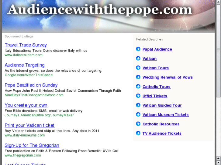www.audiencewiththepope.com