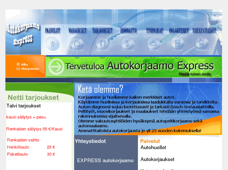 www.autokorjaamoexpress.com