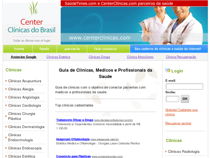 www.centerclinicas.com