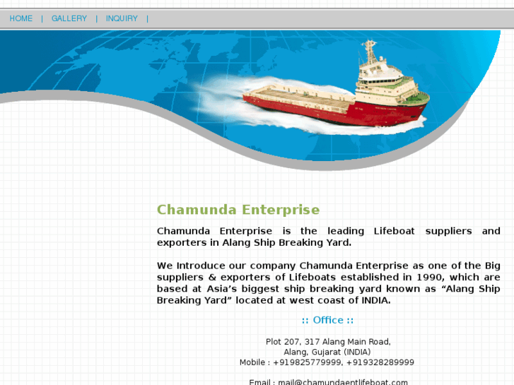 www.chamundaentlifeboat.com