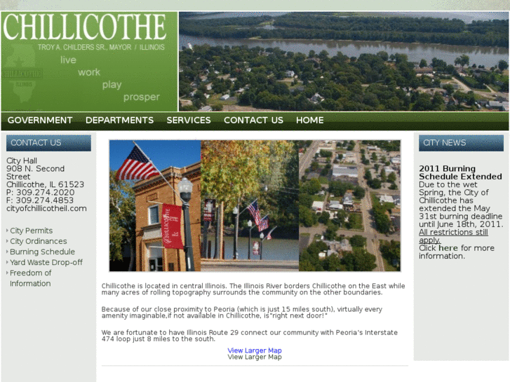 www.cityofchillicotheil.com