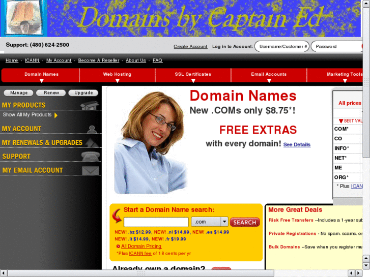 www.domainsbycaptained.com