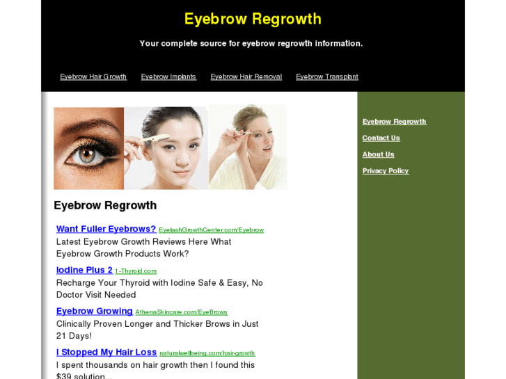 www.eyebrowregrowth.net