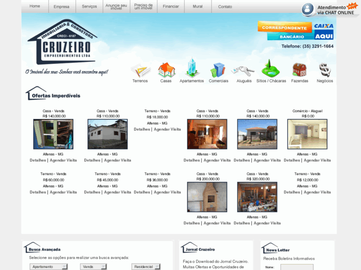 www.imobiliariacruzeiro.com