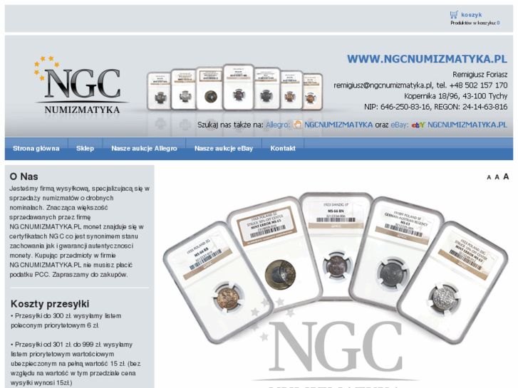 www.ngcnumizmatyka.com