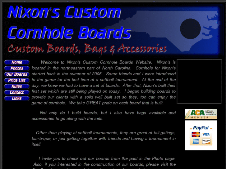 www.nixonscornholeboards.com