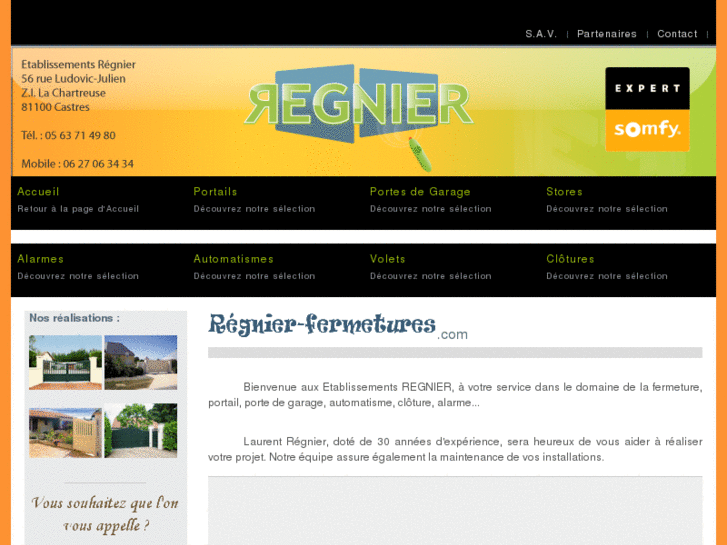 www.regnier-fermetures.com