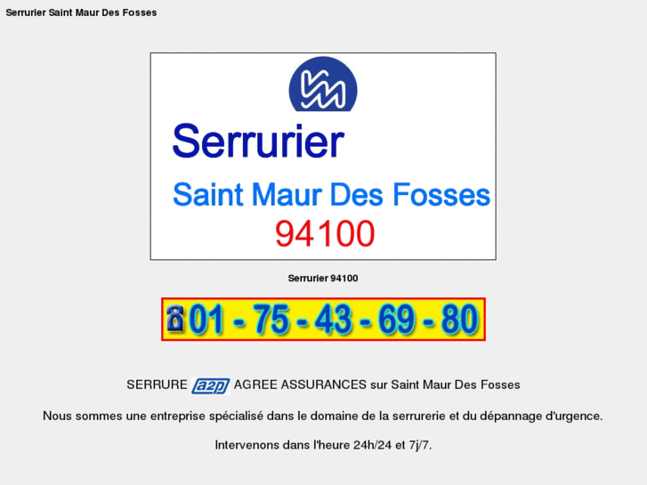 www.serruriersaintmaurdesfosses.com