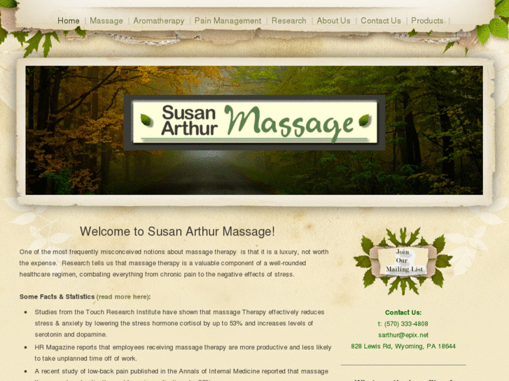 www.susanarthurmassage.com