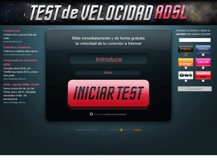 www.testdevelocidadadsl.es