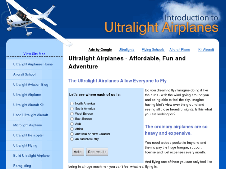 www.ultralight-airplanes.info