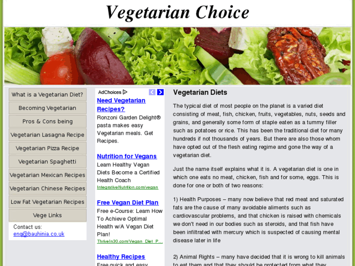 www.vegetarianchoice.com.au