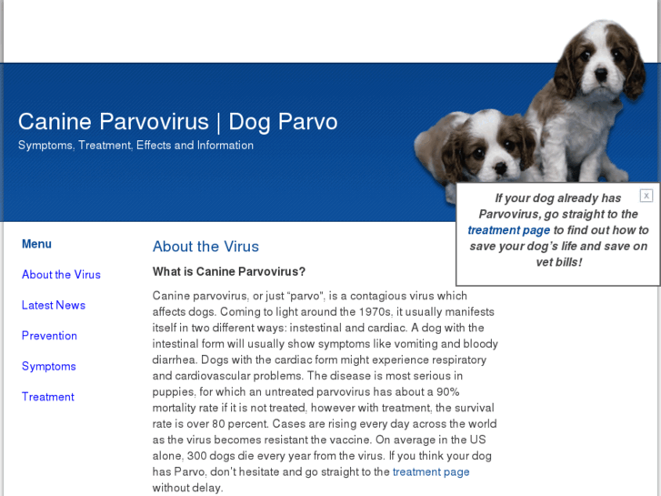 www.canineparvovirus.net