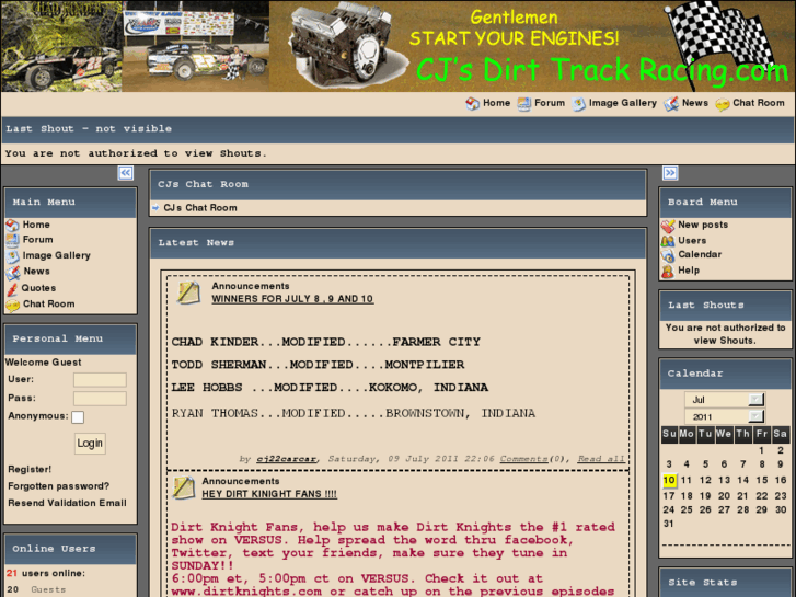 www.cjsdirttrackracing.com