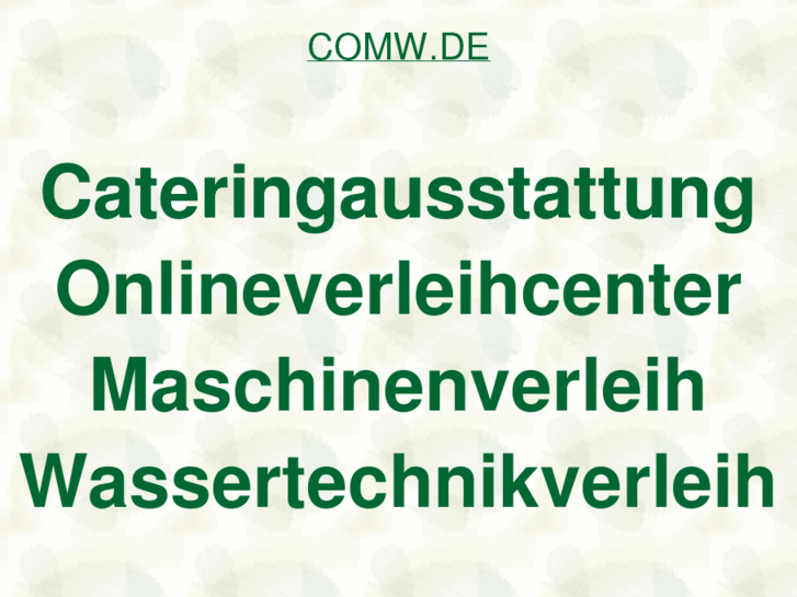 www.comw.de